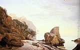 Rocks Along the Shore by Janus Andreas Bartholin La Cour